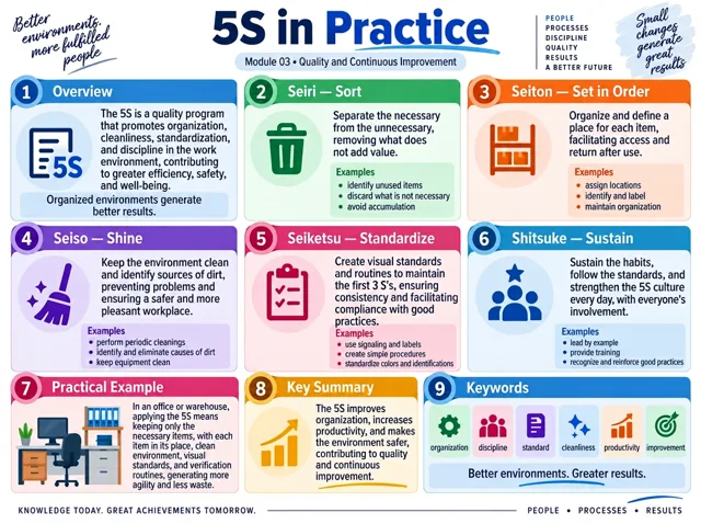 Visual map: 5S in Practice