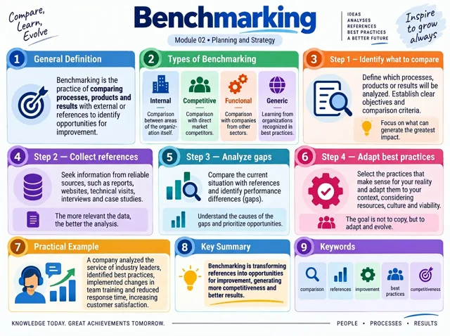 Visual map: Benchmarking