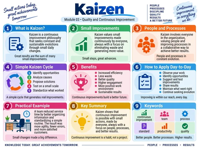 Visual map: Kaizen