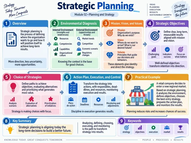 Visual map: Strategic Planning
